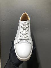 CL Spikes Orlato White Leather Sneakers - 6