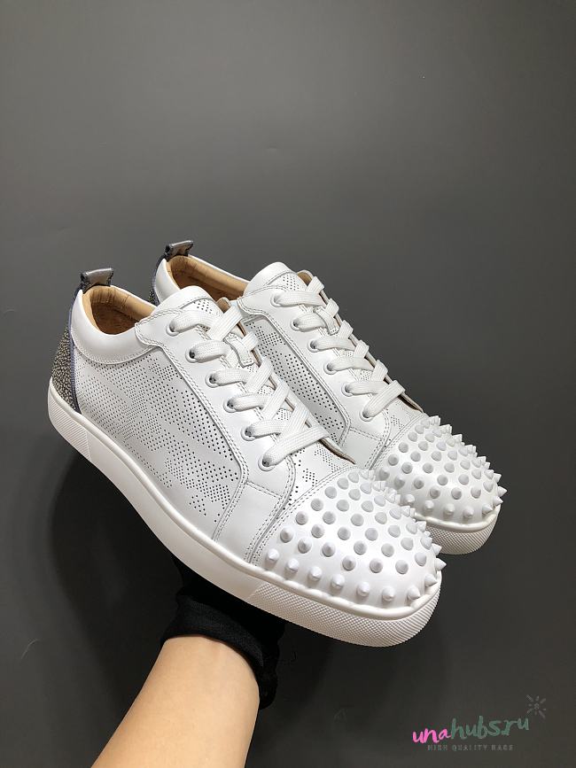 CL Louis Junior Spikes Orlato White Sneakers - 1