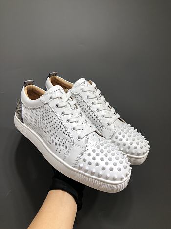 CL Louis Junior Spikes Orlato White Sneakers