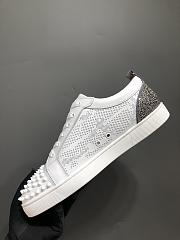 CL Louis Junior Spikes Orlato White Sneakers - 5