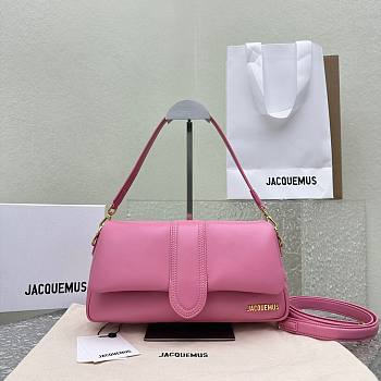 Jacquemus Le Bambimou pink padded shoulder bag