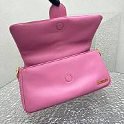 Jacquemus Le Bambimou pink padded shoulder bag - 4