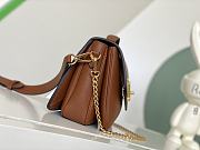 Louis Vuitton M22792 Oxford Lockme Brown Leather Bag - 6