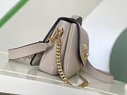 Louis Vuitton M22792 Oxford Lockme Beige Leather Bag - 2