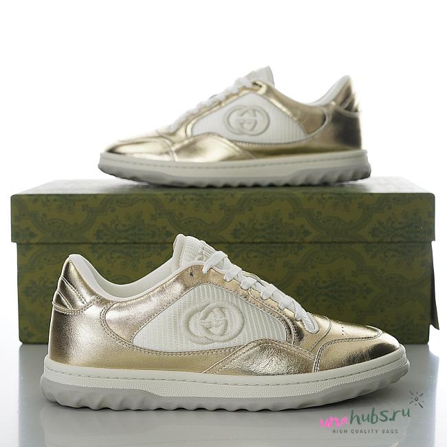 GUCCI gold MAC80 Low-Top Sneakers - 1