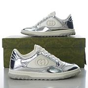 GUCCI silver MAC80 Low-Top Sneakers - 1