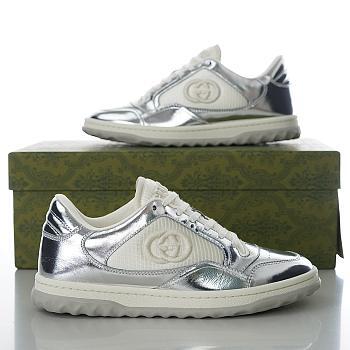 GUCCI silver MAC80 Low-Top Sneakers