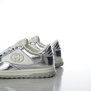 GUCCI silver MAC80 Low-Top Sneakers - 5