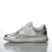 GUCCI silver MAC80 Low-Top Sneakers - 4