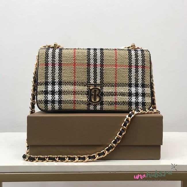 Burberry Vintage Check Boucle Lola Bag  - 1