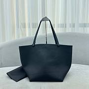 The Row Park Tote Black Leather Bag - 5