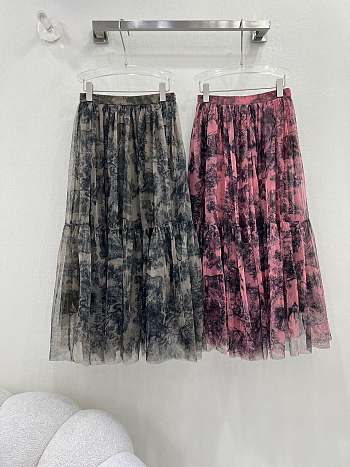 Dior skirt (black/ pink)
