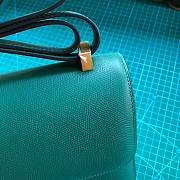 Hermès constance blue 24cm bag - 5