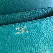 Hermès constance blue 24cm bag - 2