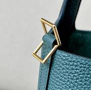 Hermes Picotin green grained leather 18 - 5