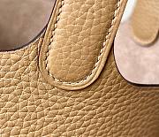 Hermes Picotin light brown grained leather 18 - 5