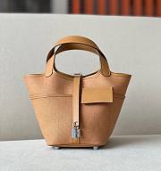 Hermes Picotin Cargo brown grained leather 18 - 1