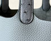 Hermes Picotin gray grained leather 18 - 5