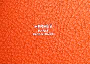 Hermes Picotin pure orange grained leather 18 - 3