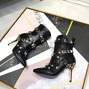 Versace black boots 10cm - 6