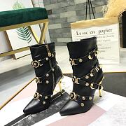 Versace black boots 10cm - 3