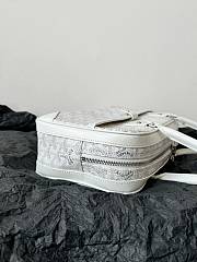 Goyard Saint Martin Bag White Coated Canvas Bag - 5