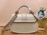 Louis Vuitton M22724 Hide and Seek White Epi Leather Bag - 3