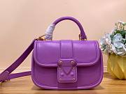 Louis Vuitton M22724 Hide and Seek Purple Epi Leather Bag - 1