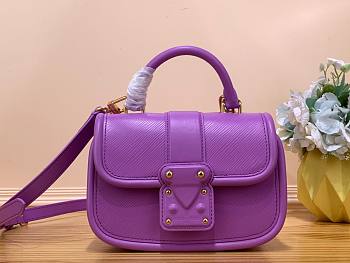 Louis Vuitton M22724 Hide and Seek Purple Epi Leather Bag