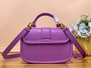 Louis Vuitton M22724 Hide and Seek Purple Epi Leather Bag - 6