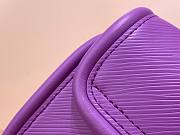 Louis Vuitton M22724 Hide and Seek Purple Epi Leather Bag - 5