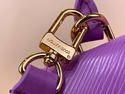 Louis Vuitton M22724 Hide and Seek Purple Epi Leather Bag - 2