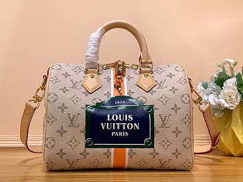 Louis Vuitton Speedy Monopaname Beige 25 Bag