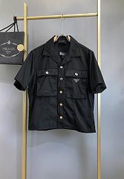 Prada black nylon shirt  - 1