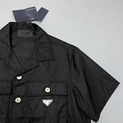 Prada black nylon shirt  - 3