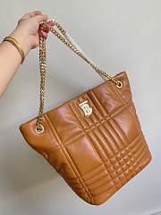 Burberry Lola brown bucket tote bag - 4