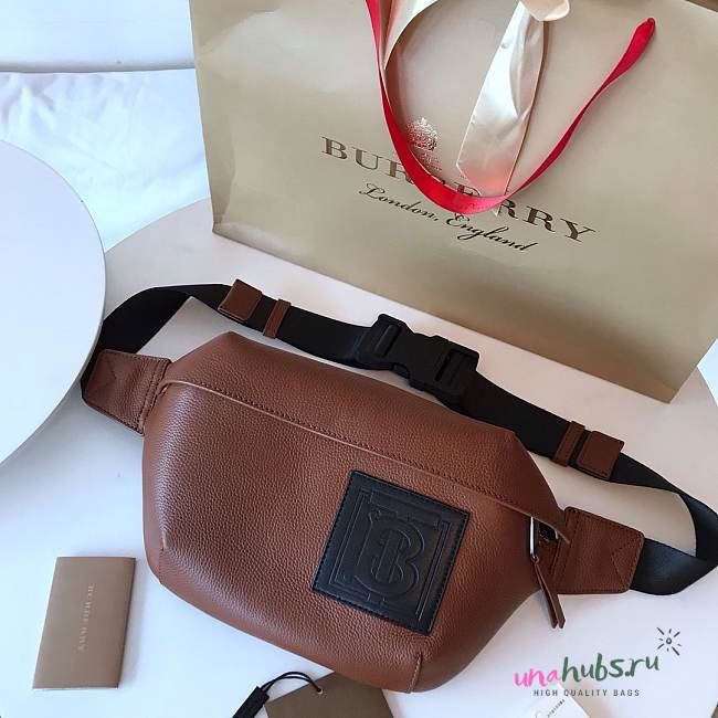 Burberry brown tag belt bag - 1