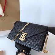 BURBERRY Small quilted TB Envelope bag - 2