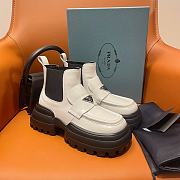 Prada platform white boots - 1