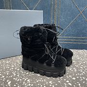 Prada Black Fur Doposci Boots - 5