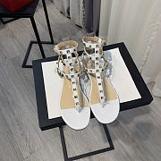 Valentino white sandals  - 6