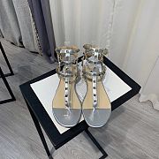 Valentino silver sandals - 2