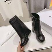 Givenchy Shark Lock black leather ankle boots - 3