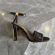 Fendi FF logo high heels - 5