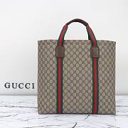 Gucci supreme tender tote bag - 1