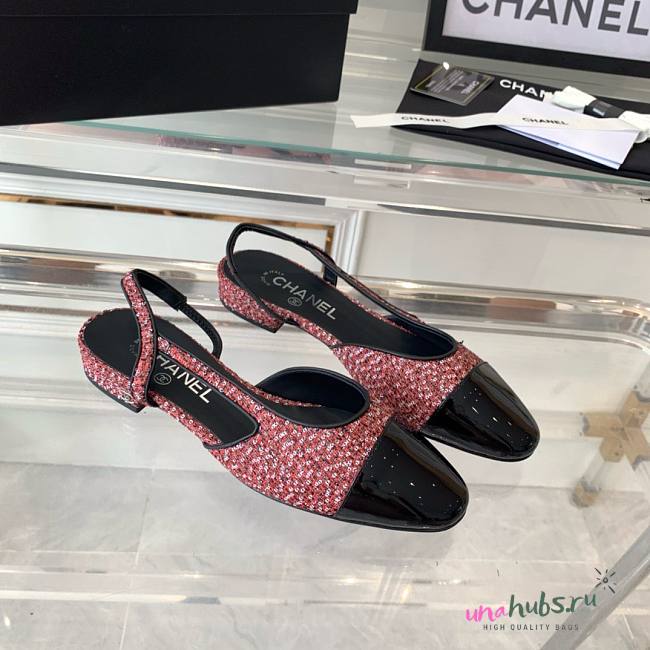 Chanel pink mules - 1