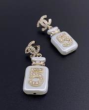 Chanel white earings  - 6