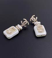 Chanel white earings  - 5