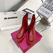 Valentino garavani platform red boots - 5