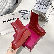 Valentino garavani platform red boots - 3